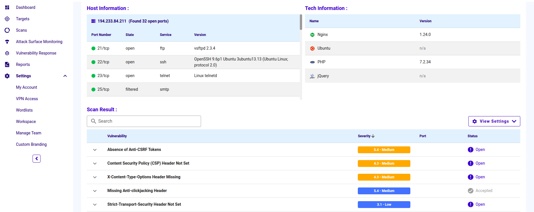 After Change Status Capture