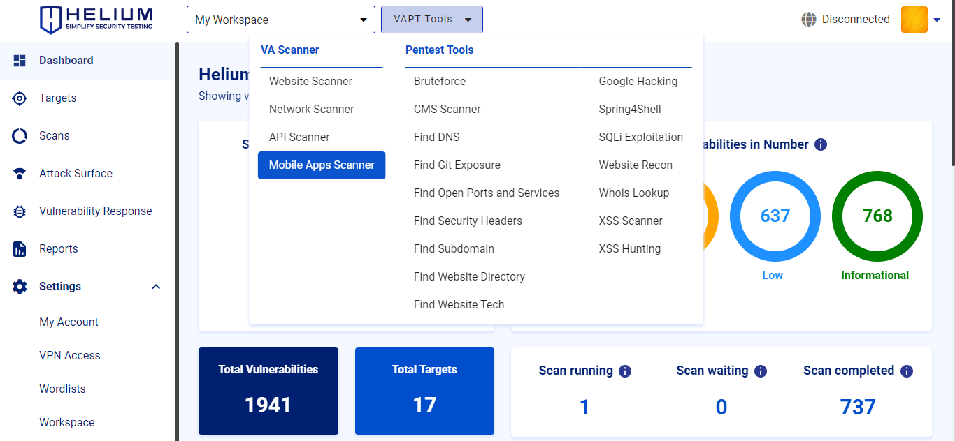 Select Mobile Apps Scanner Navbar Capture