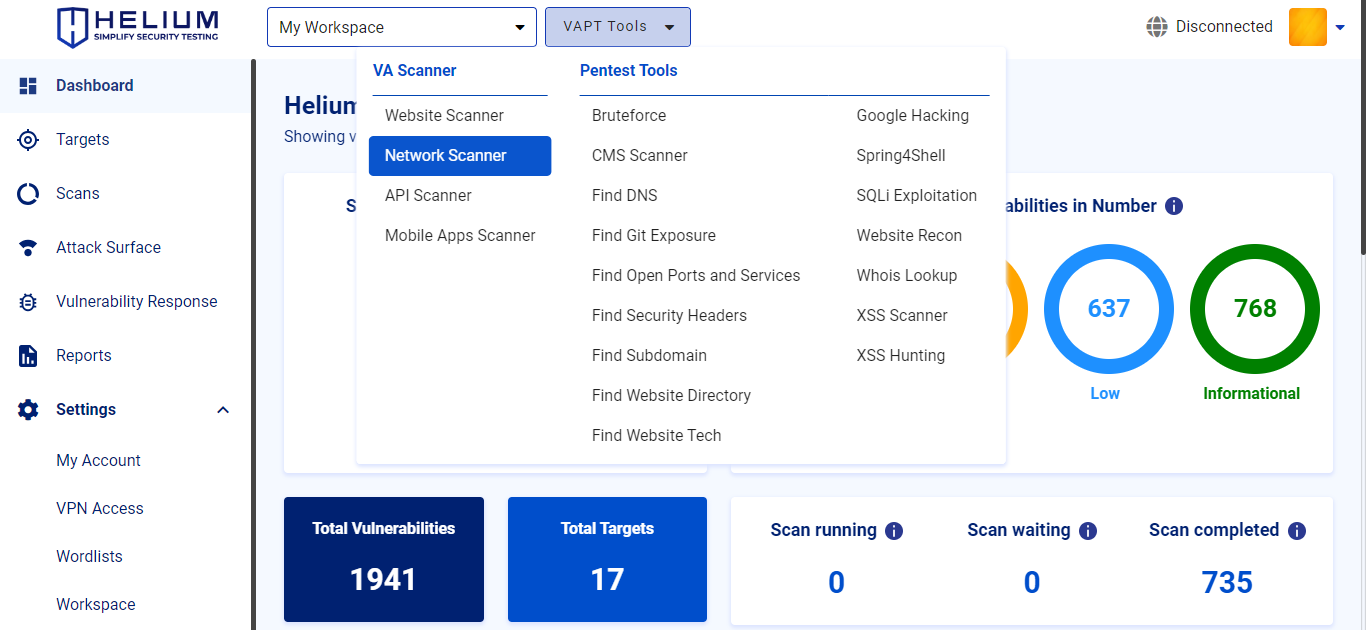 Select Network Scanner Navbar Capture