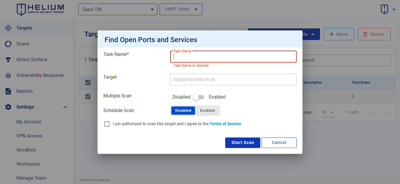 Find Open Ports and Services Capture