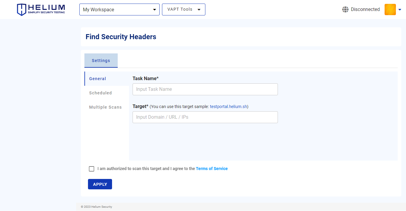 Find Security Headers Capture