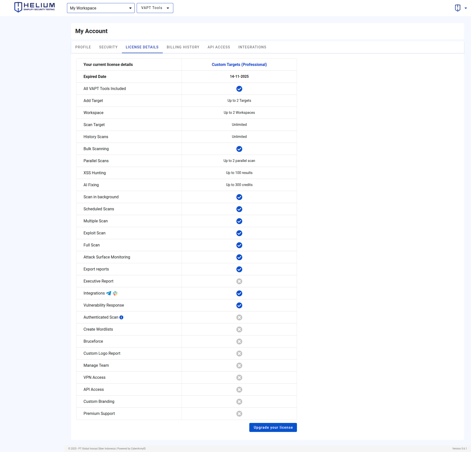 Plan Details Capture