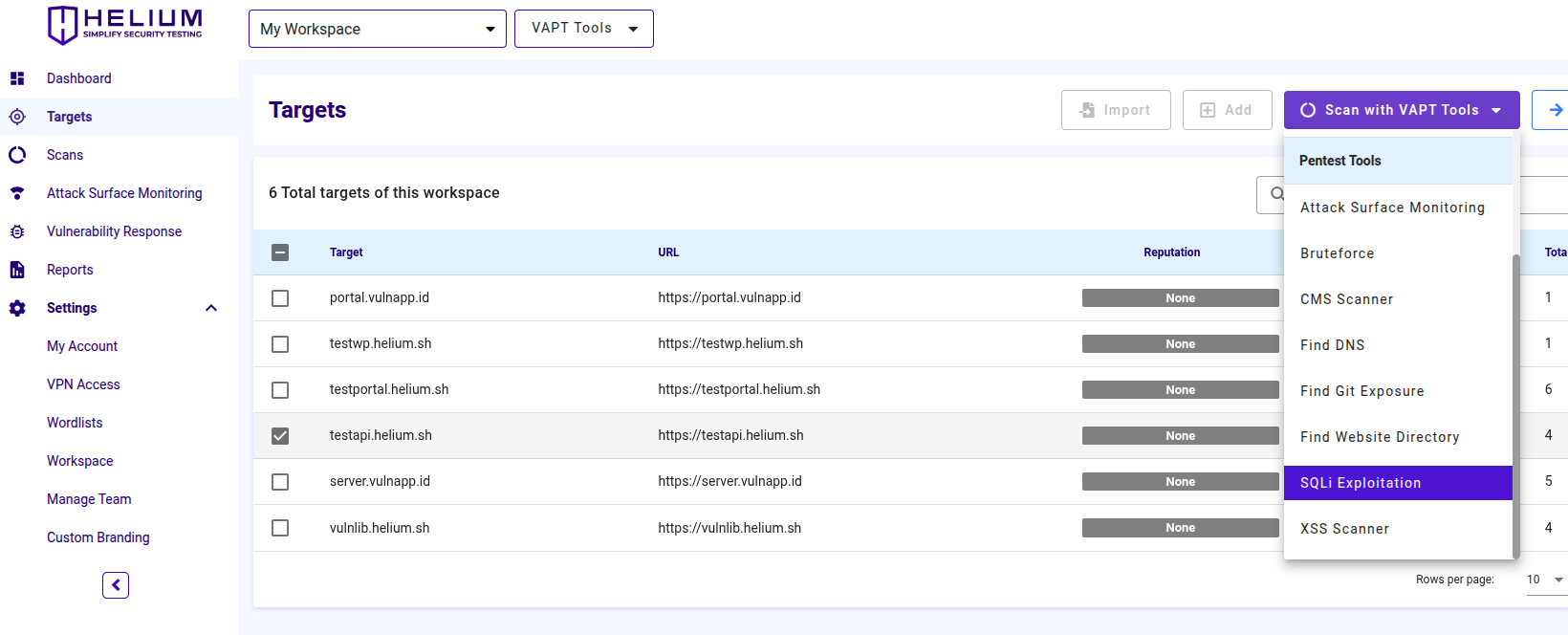 Select SQLi Exploitation Capture
