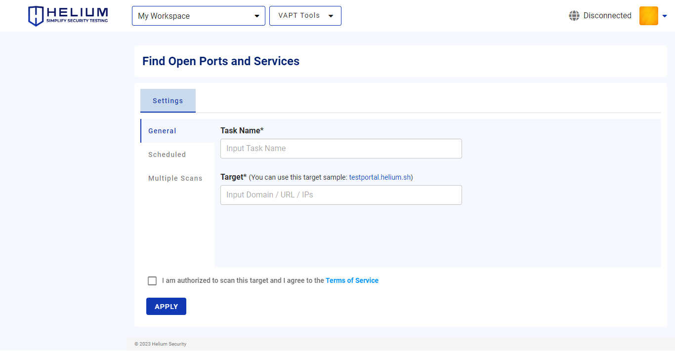 Find Open Ports and Services Capture