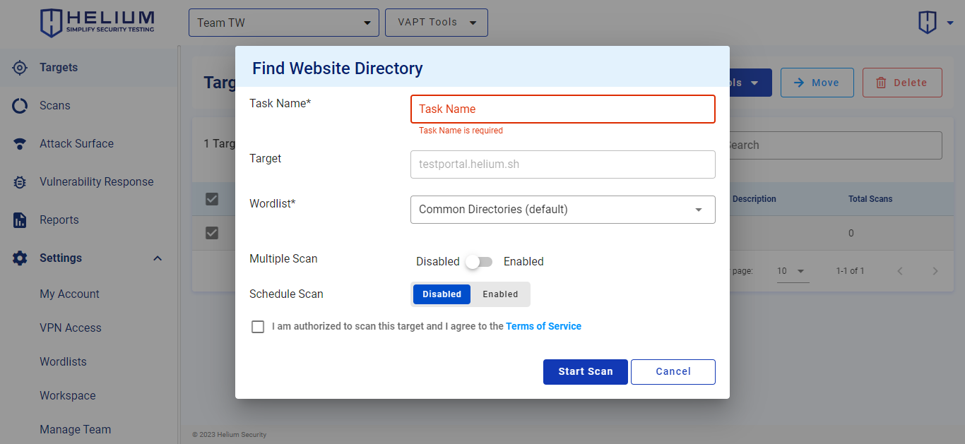 Find Website Directory Capture