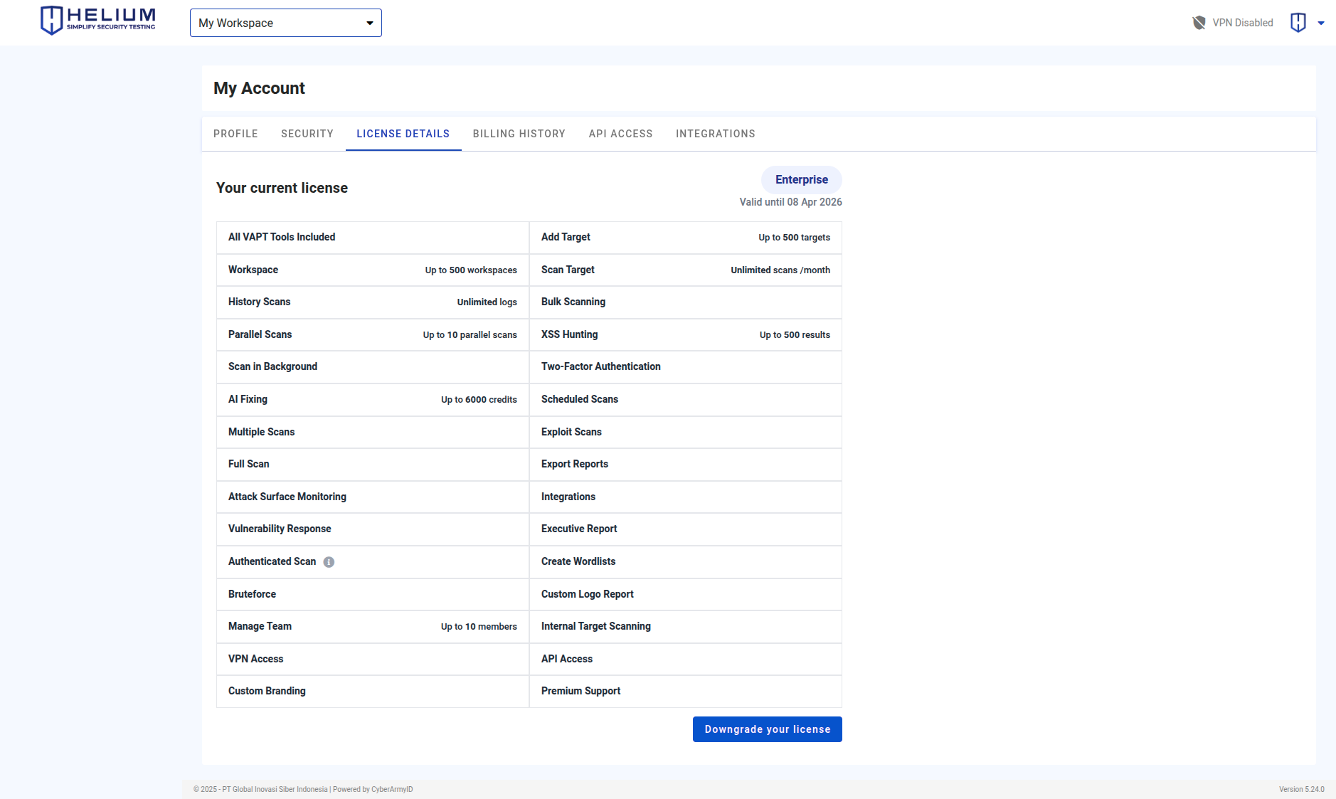 Plan Details Capture